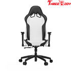 中国 商業管理の競争のオフィスの椅子の黒いおよび灰色およびオレンジ丈夫な金属フレーム 会社