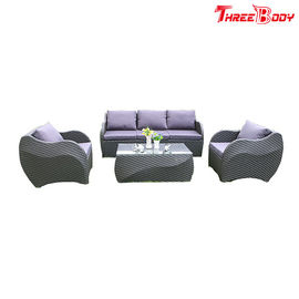 中国 庭の屋外のラウンジのFurnitureRattanのソファー、現代屋外の家具の紫外線保護 工場