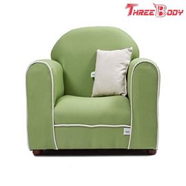 緑の子供のソファーの現代子供の家具の柔らかい子供の心地よい椅子