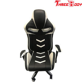中国 現代様式の白黒ランバー サポート システムが付いている管理の競争のオフィスの椅子 工場
