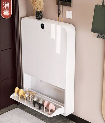2024年 新型消毒 スマート 滅菌 超薄型 幅15cm 鉄製 靴 収納 キャビネット